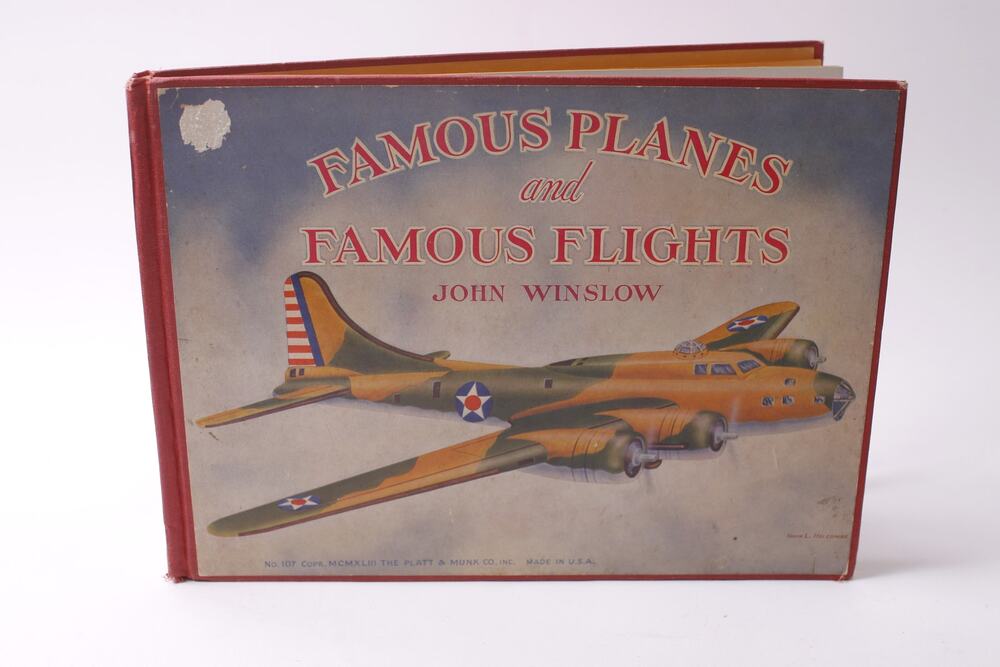Famous Planes and Famous Flights, Winslow, 1943 Aviation History ~ 260202-WH 943